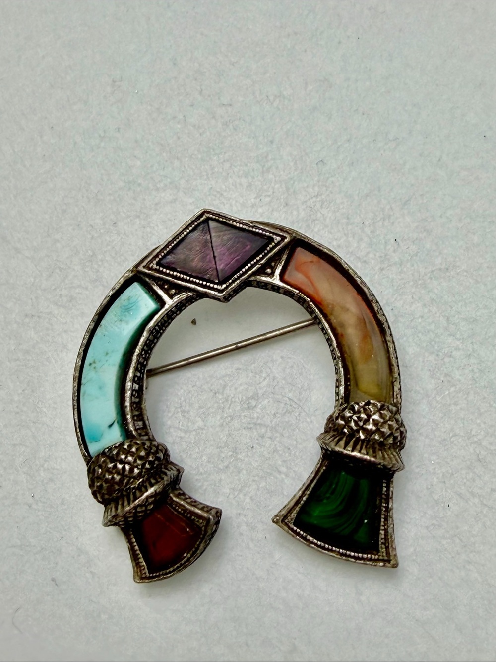 Vintage Miracle Brooch #cz403